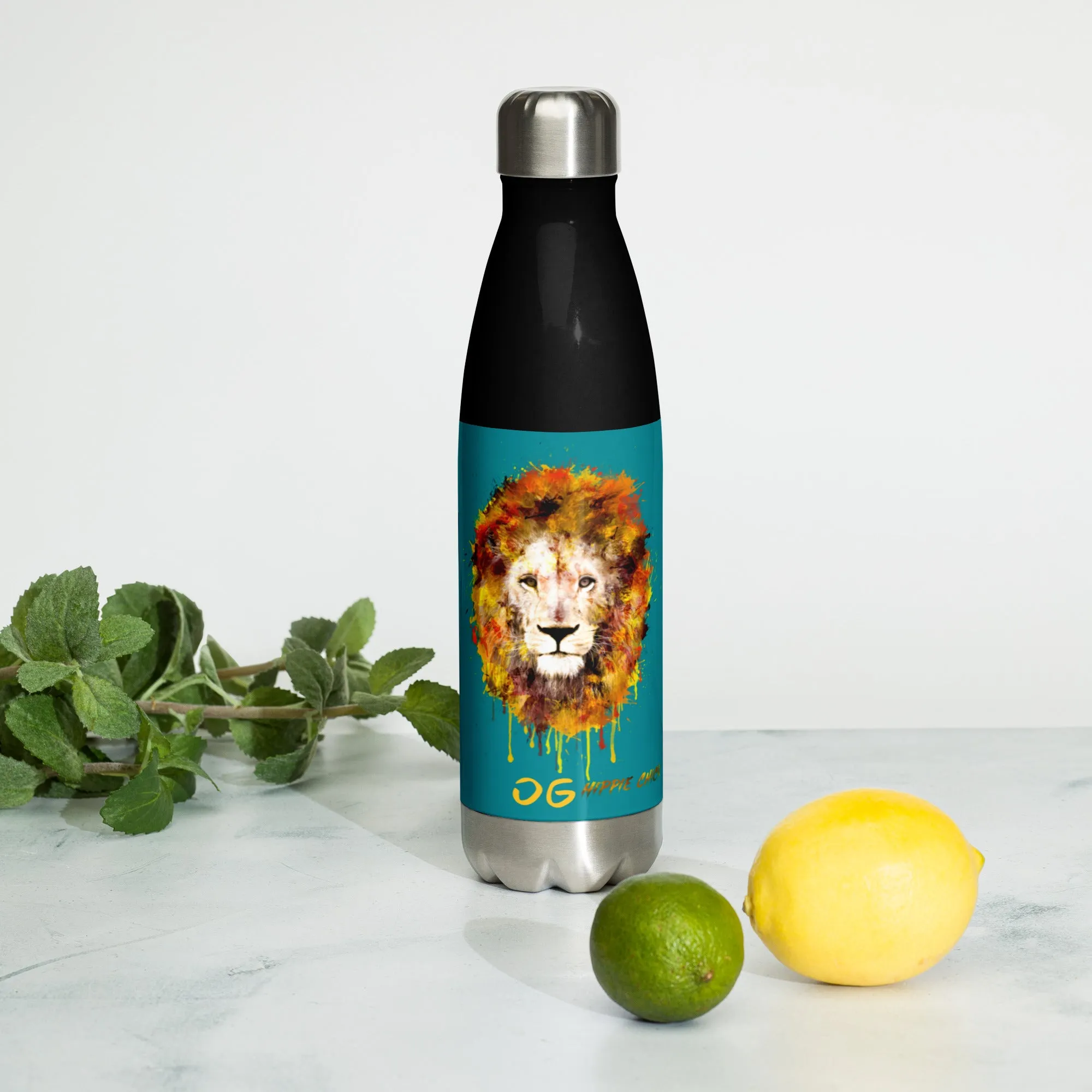 Teal Stainless Steel Water Bottle