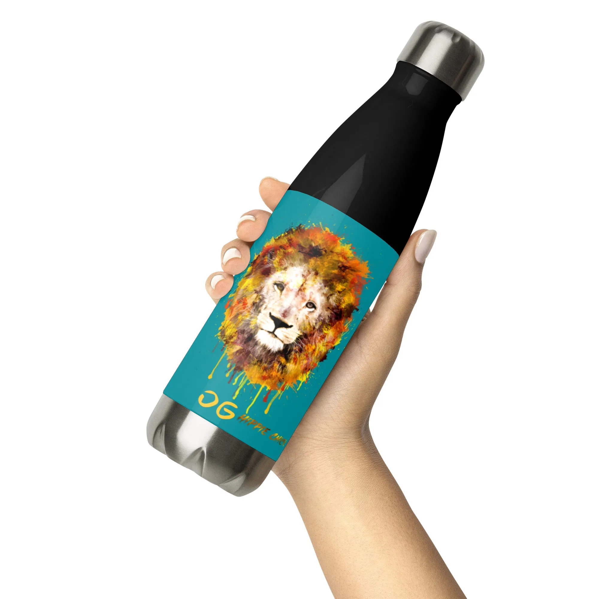 Teal Stainless Steel Water Bottle