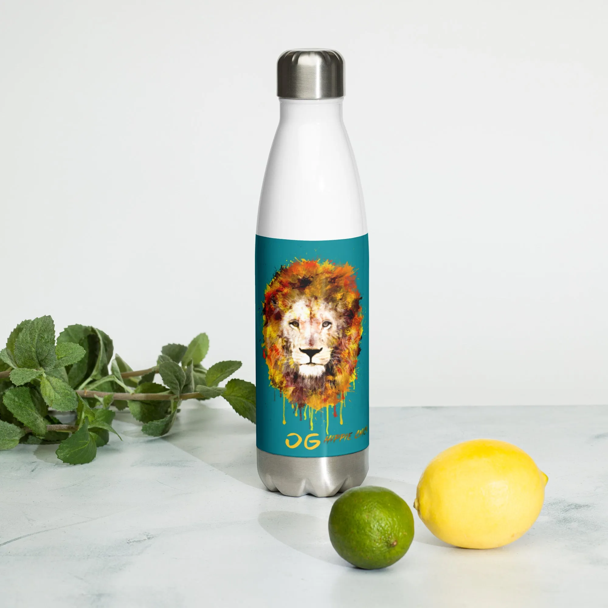 Teal Stainless Steel Water Bottle