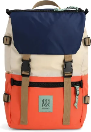 Topo Designs Rover Pack Classic, Almond/Emberglow, One Size