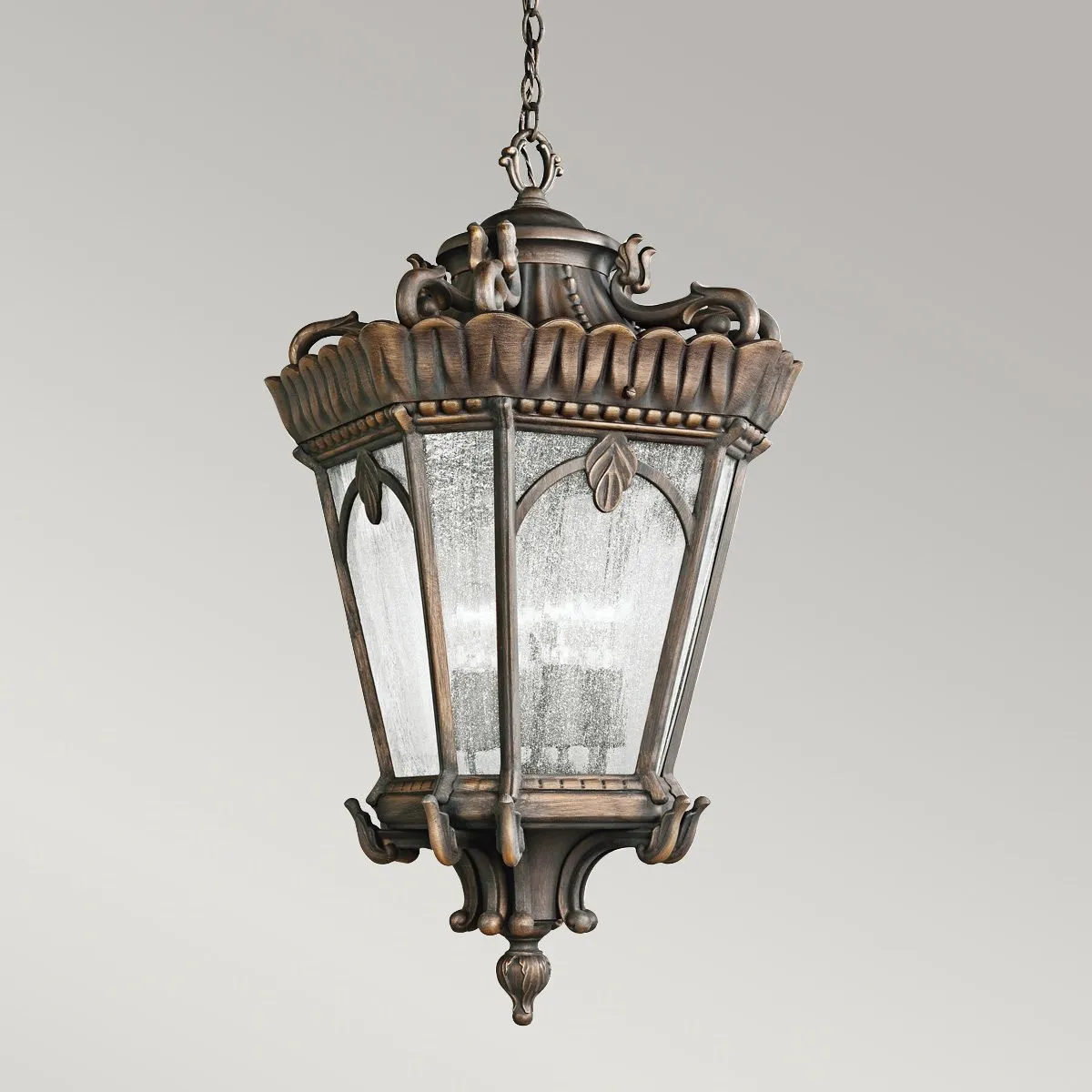 Tournai 4 Light Grand Extra Large Chain Lantern | Londonderry