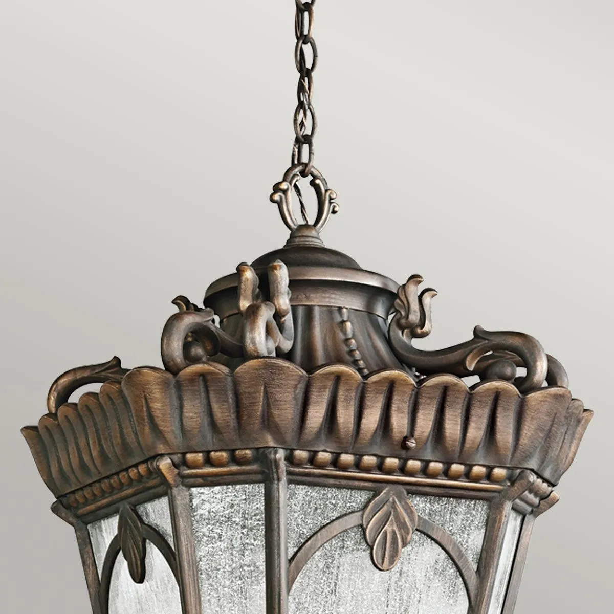 Tournai 4 Light Grand Extra Large Chain Lantern | Londonderry