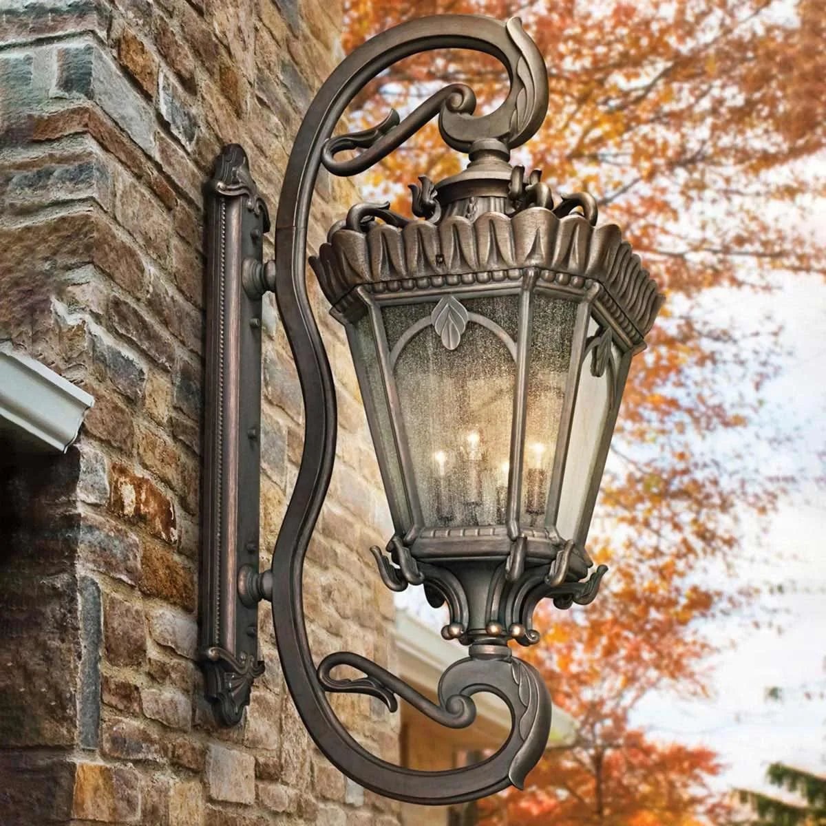 Tournai 4 Light Grand Extra Large Wall Lantern | Londonderry