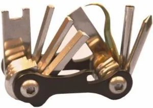 Trident Compact Scuba Tank Valve Mini Multi-Tool with O-Ring Pick, Allen Wrench, etc.