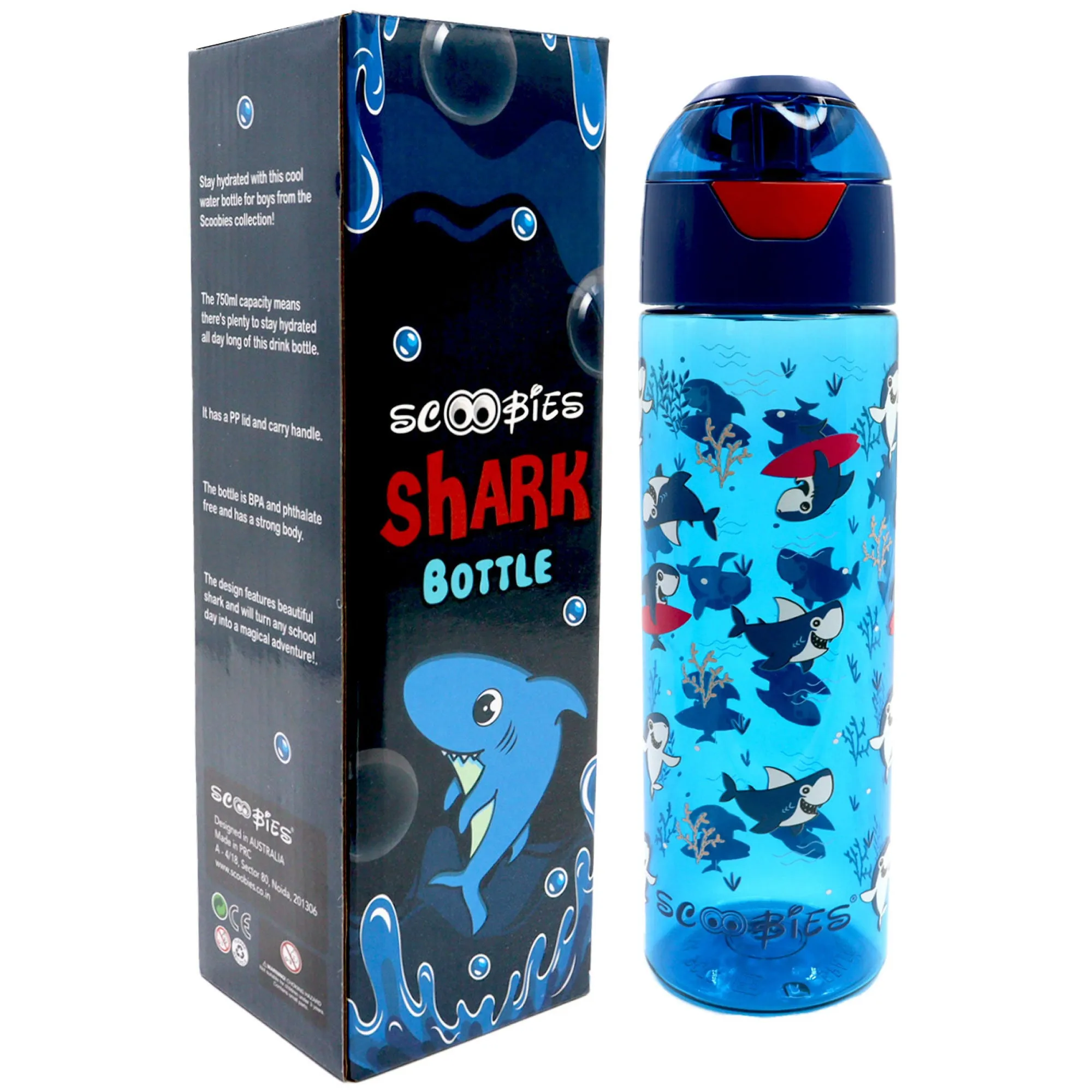 Tritan Bottle - Aqua Baby Shark
