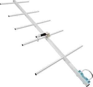 TWAYRDIO TW-YG05 Outdoor Yagi Antenna UHF 400-470MHz High Gain 9 dBi SL16-Female Aluminum Alloy Antenna for Ham Radio Mobile Transceivers Repeaters