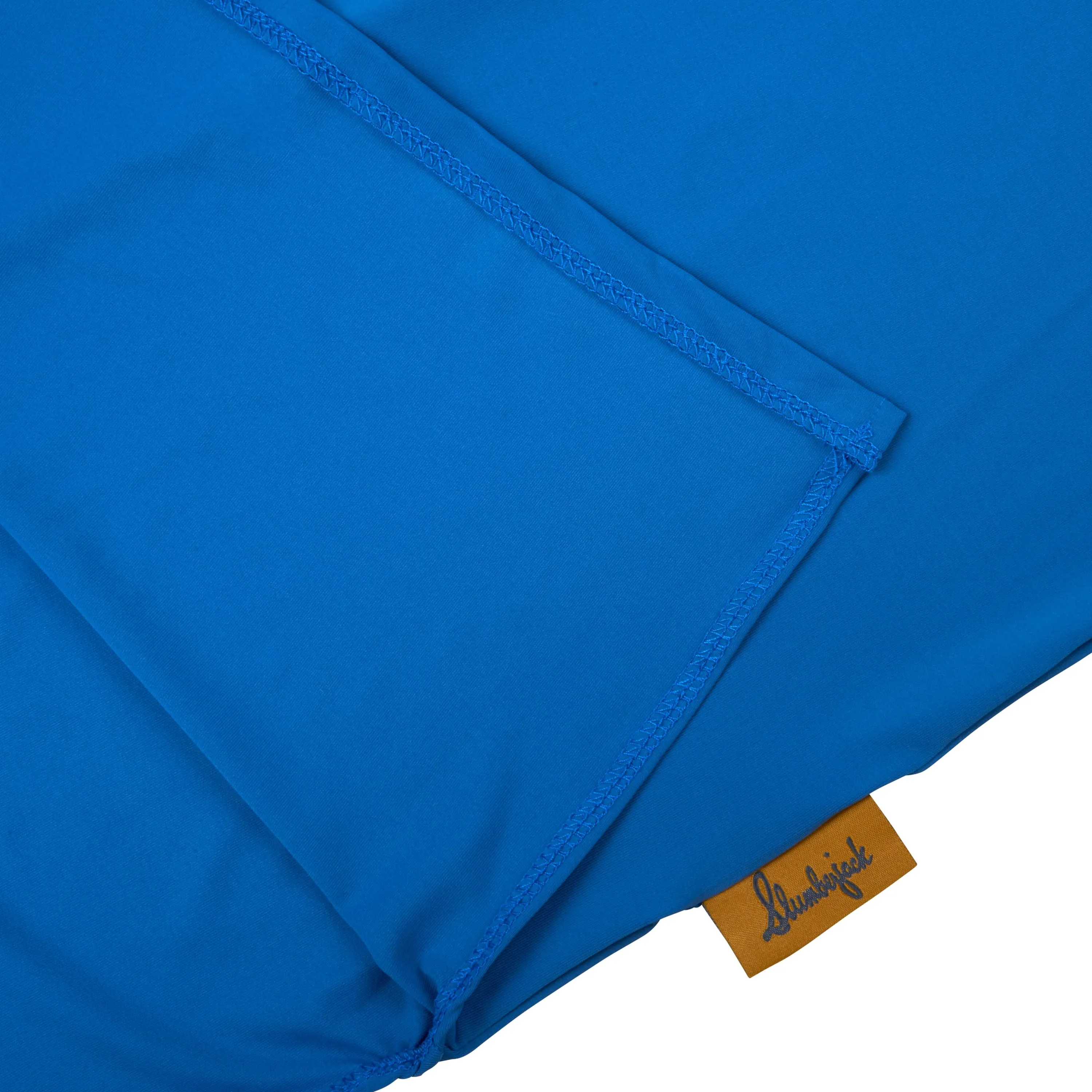 Ultimate Comfort:  Adult Cooling Sleeping Bag Liner in Vibrant Blue