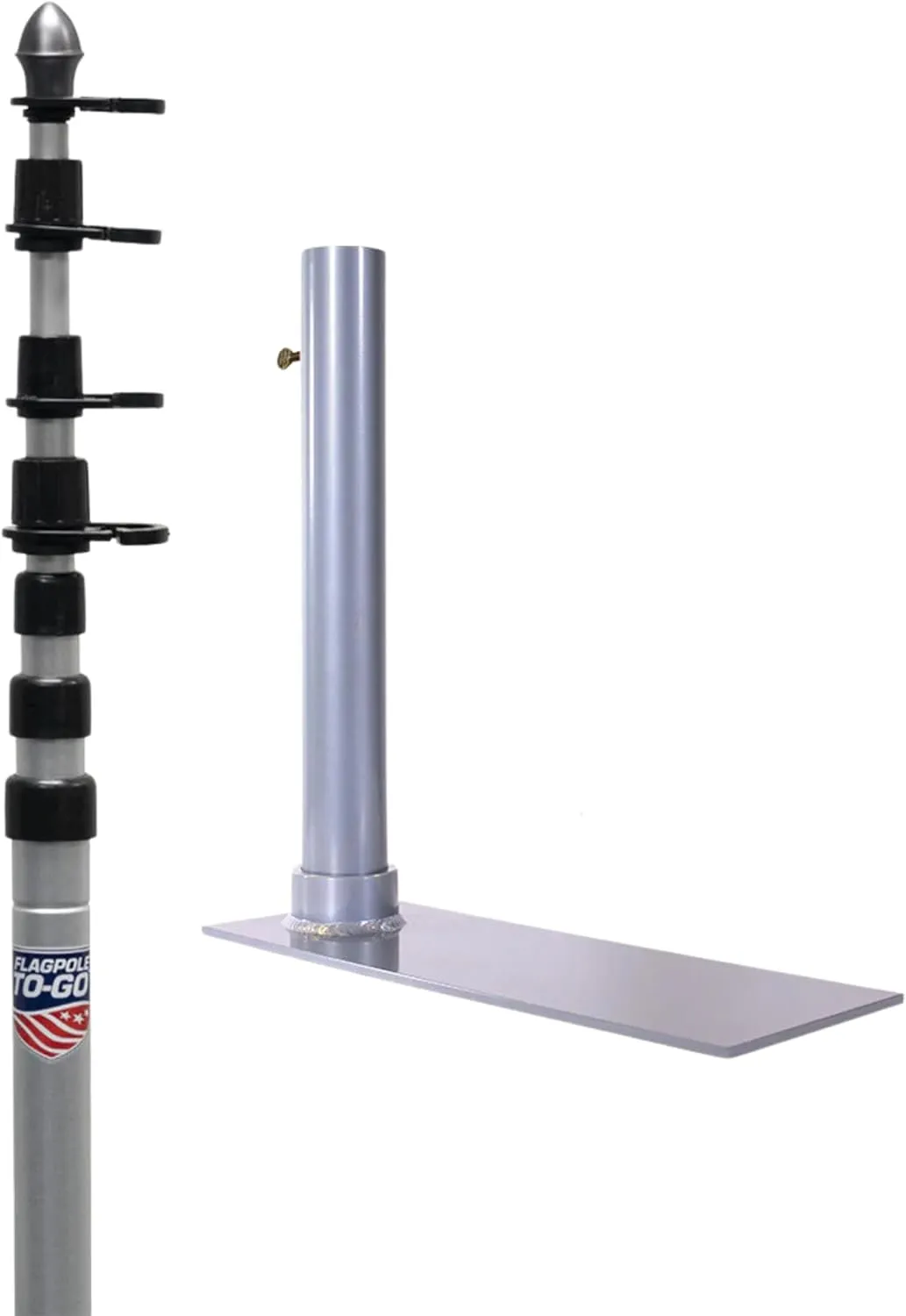 Ultimate Tailgate Kit with Portable Flagpole and Tire Mount