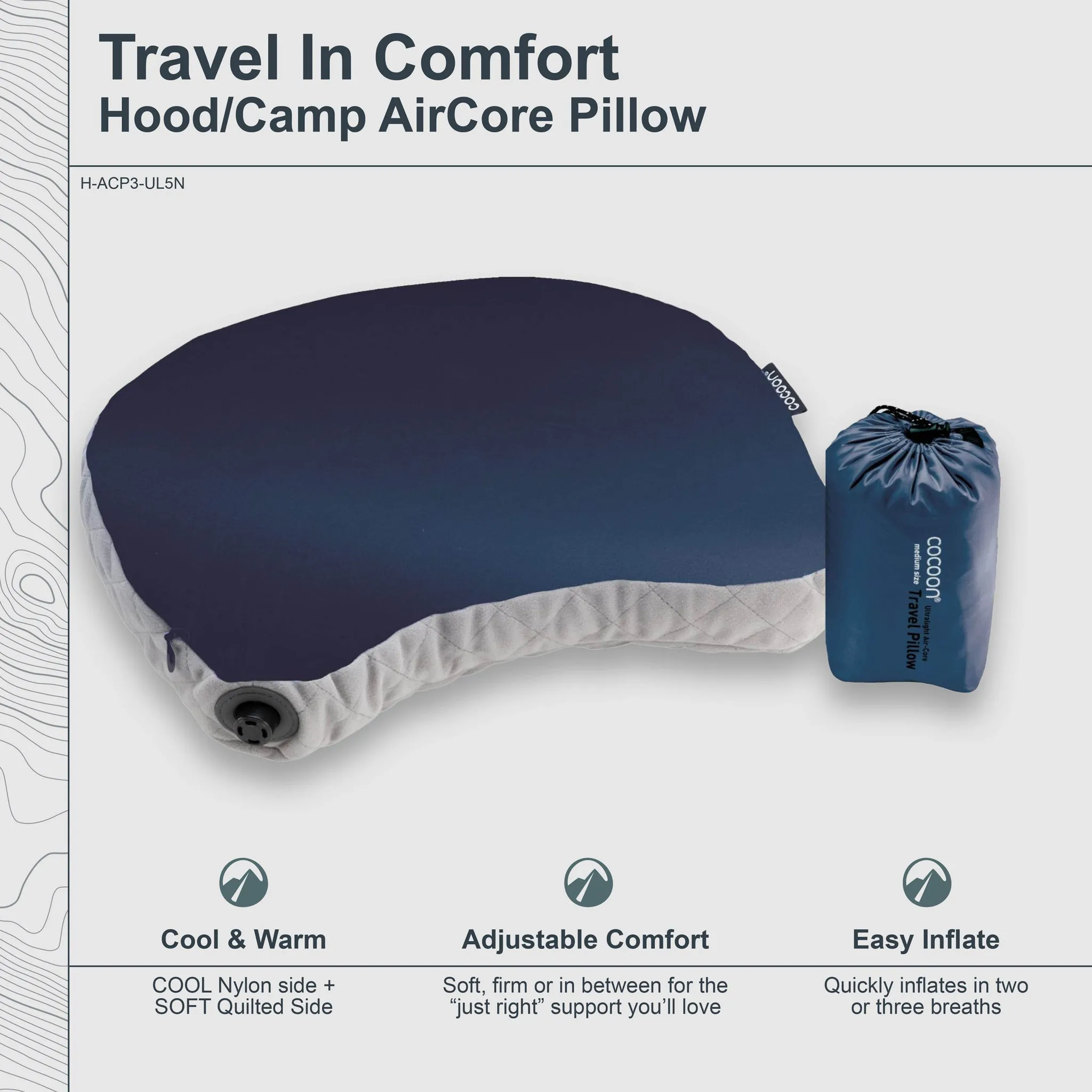 Ultralight AirCore Hood Pillow