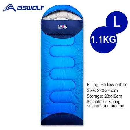 Ultralight Waterproof 4 Season Warm Envelope Sleeping Bag for Camping, Traveling, and Hiking