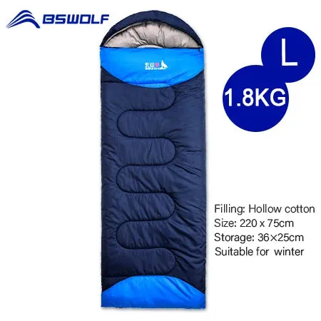 Ultralight Waterproof 4 Season Warm Envelope Sleeping Bag for Camping, Traveling, and Hiking