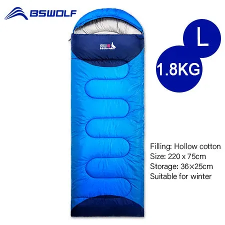 Ultralight Waterproof 4 Season Warm Envelope Sleeping Bag for Camping, Traveling, and Hiking