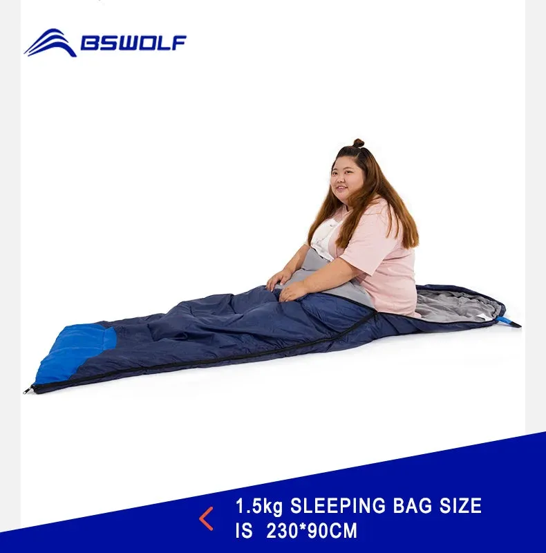 Ultralight Waterproof 4 Season Warm Envelope Sleeping Bag for Camping, Traveling, and Hiking
