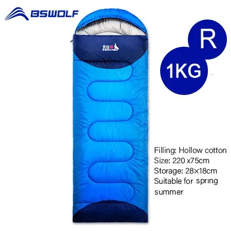 Ultralight Waterproof 4 Season Warm Envelope Sleeping Bag for Camping, Traveling, and Hiking