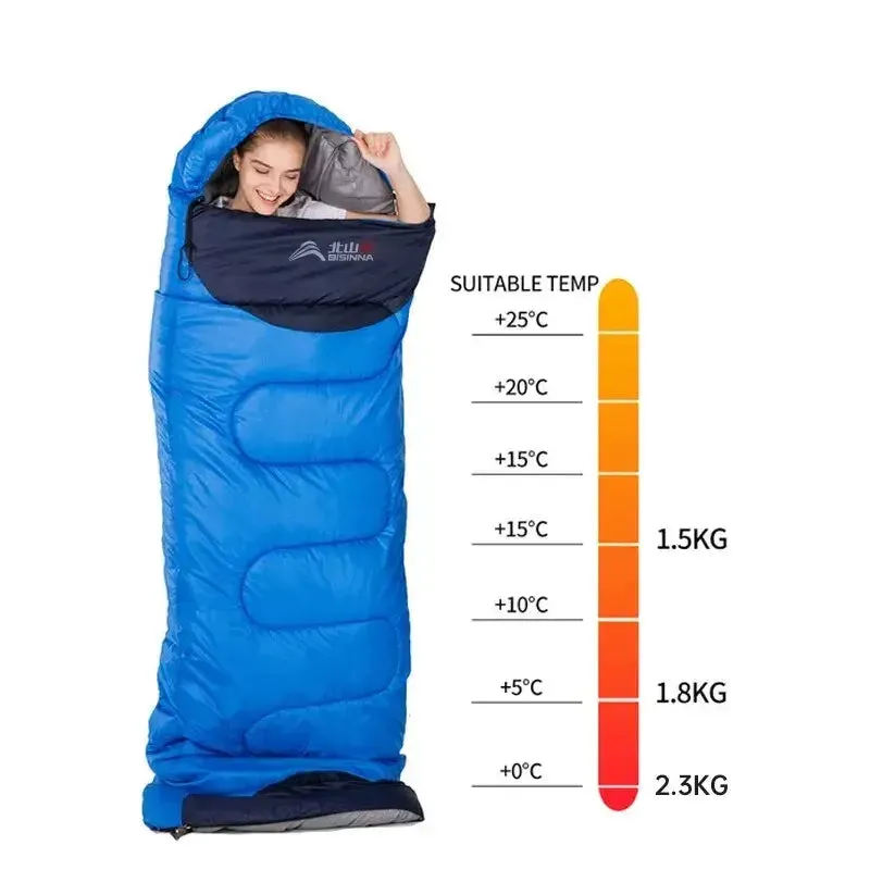 Ultralight Waterproof Winter Warm Envelope Sleeping Bag