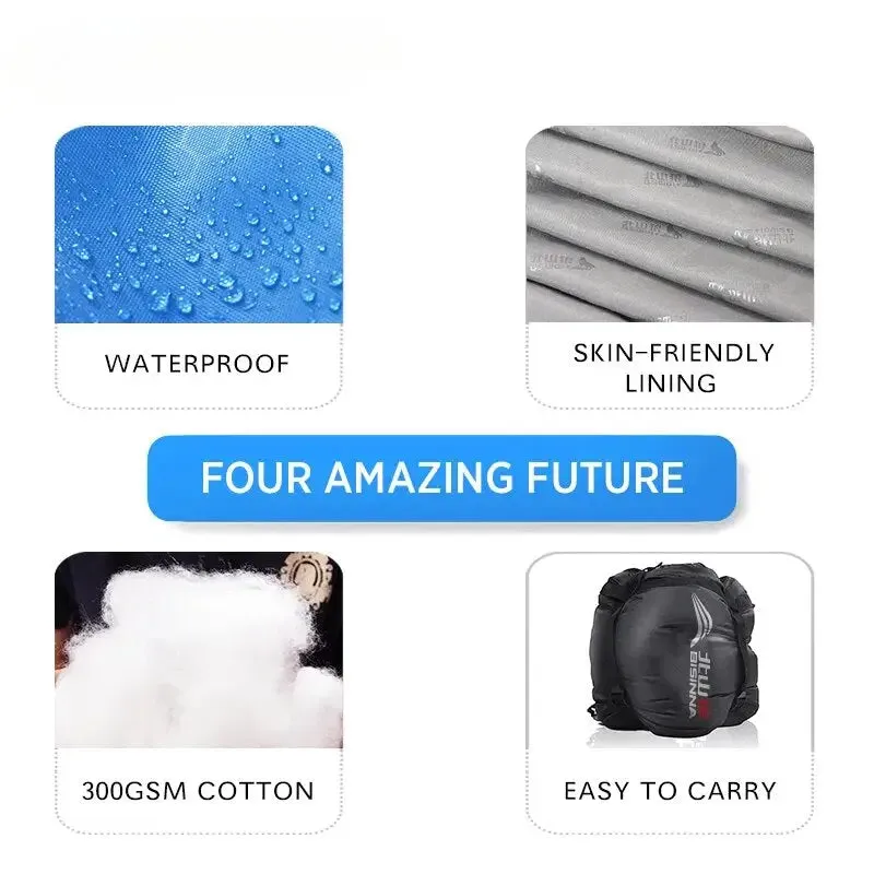 Ultralight Waterproof Winter Warm Envelope Sleeping Bag