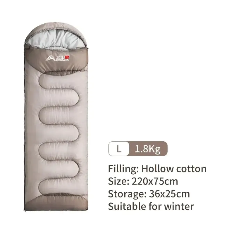 Ultralight Waterproof Winter Warm Envelope Sleeping Bag