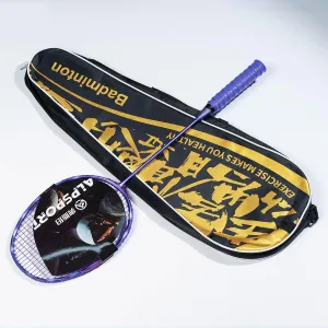 V5 5U Wave Frame G5 Full Carbon Fiber Max 32Lbs Badminton Racket with Carrying Bag Shock Absorbing Nails, Graphite Padel Racquet for Outdoor Backyard Sports Training