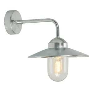 Vansbro 1 Light Wall Lantern Galvanised      | Galvanised