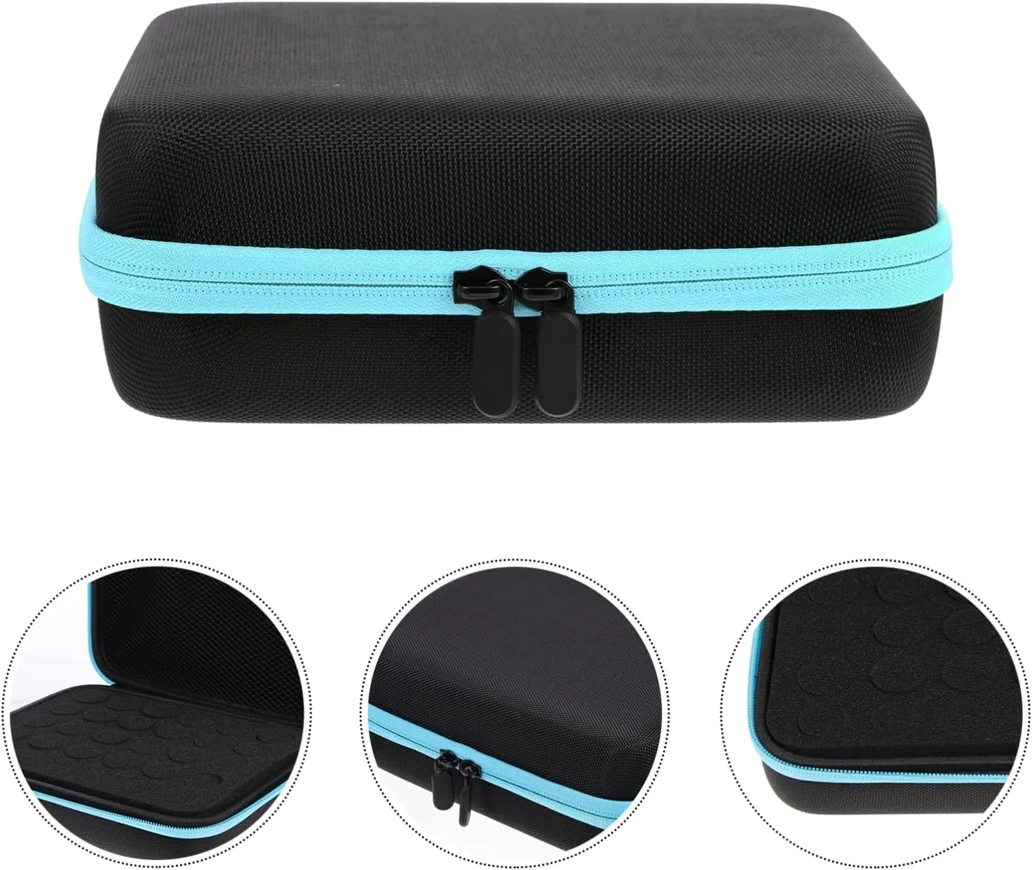 Vial Storage Case Essential Oil Bottle Holder Multi-grid Bag Shockproof Storage Pouch Model Paint Organizer