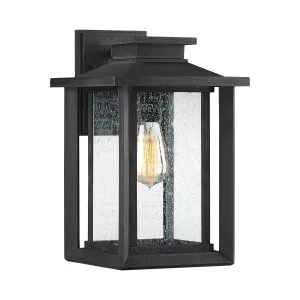 Wakefield 1 Wall Lantern - Medium | Earth Black