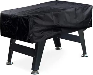 Waterproof Foosball Table Cover Folding 210D/420D Dustproof with Adjustable Strap 63x45.3x19.7'', Rectangular Furniture Protection Case Durable Billiard Soccer Table Cover