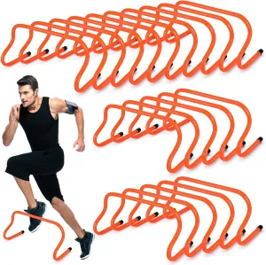 Wettarn 20 Pcs 9" Speed Training Agility Hurdles for Athletes Training Hurdles Reliable Training Hurdle Plyometric and All Purpose Hurdles Training Equipment for Soccer Basketball Football