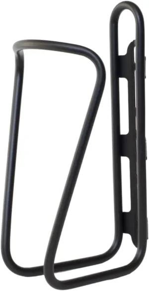 Widefoot LiterCage - Stainless Steel Bottle Cage for Large Bottles - Made in The USA (Black)