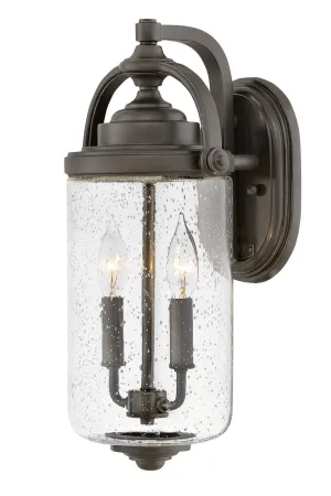 Willoughby LED Outdoor Lantern in Oil Rubbed Bronze