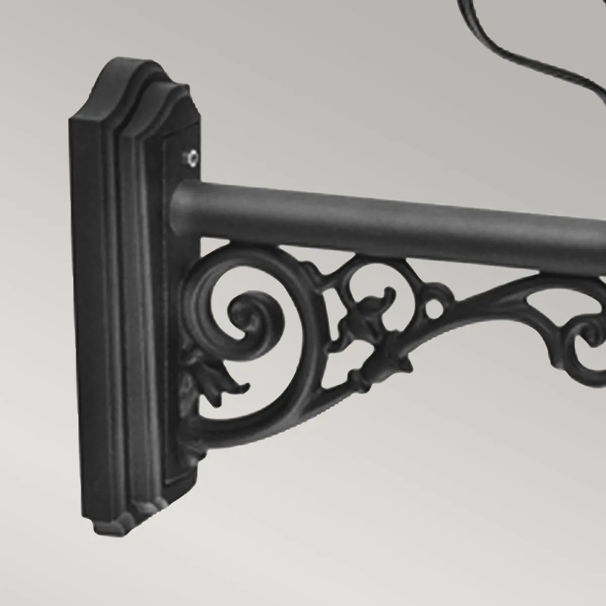 Wilmslow 1 Light Wall Lantern  | Black