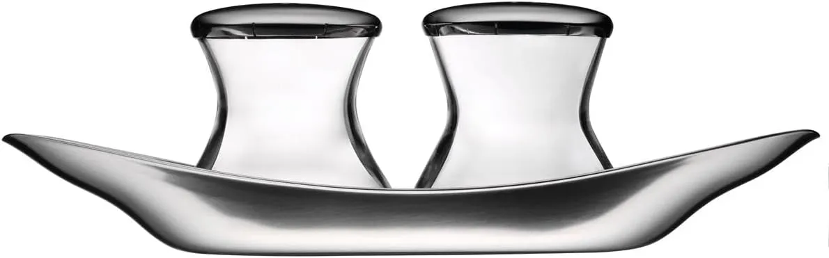 WMF 660079990 Wagenfeld Salt and Pepper Shaker Set