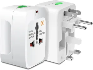 Worldwide Power Adapter Works for Alcatel OneTouch POP S9 is Universal for 90% of Travel Between US/EU/CN/AUS/NZ/UK Type