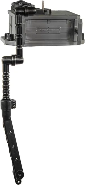 YakAttack CellBlok Battery Box & Switchblade Transducer Arm Combo - Color Options | USA Made | Kayak Fish Finder Mounting | Compact & Tool-Free Install | Track Compatible | Universal Kayak Accessory