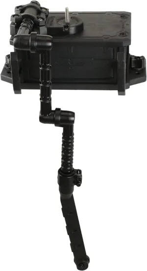 YakAttack CellBlok Battery Box & Switchblade Transducer Arm Combo - Color Options | USA Made | Kayak Fish Finder Mounting | Compact & Tool-Free Install | Track Compatible | Universal Kayak Accessory