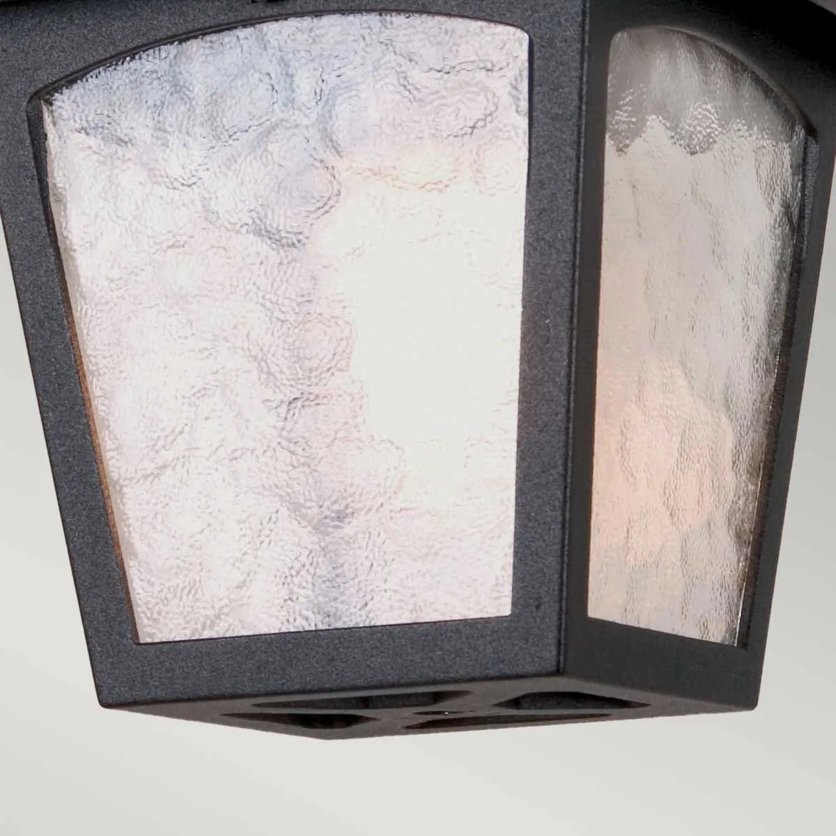York 1 Light Porch Lantern | Black
