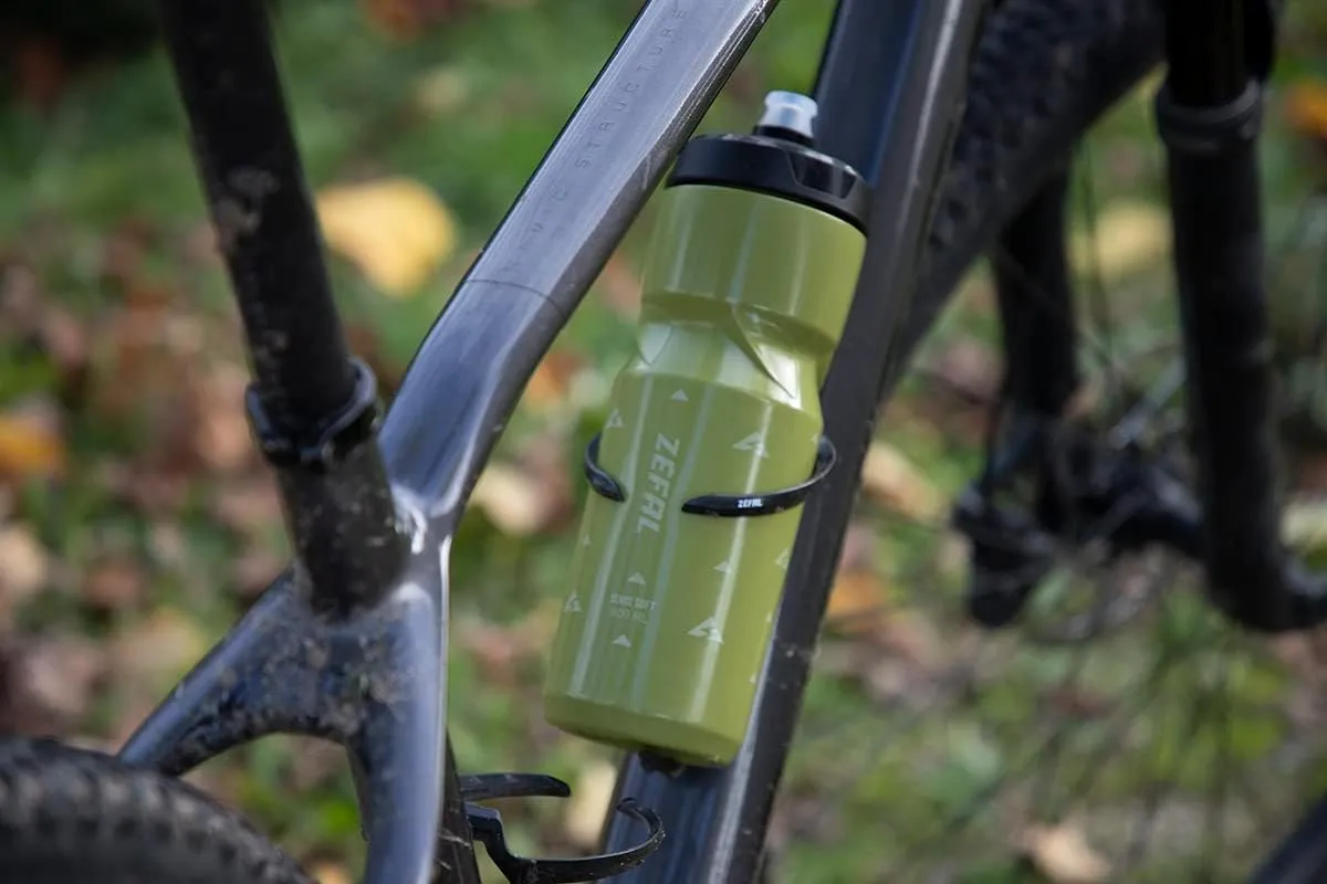 ZEFAL Sense Soft 80 Water Bottle, Olive Green, 800ml