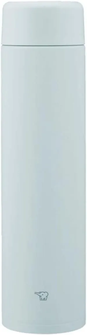 Zojirushi SM-GA72-HL Water Bottle, Seamless Water Bottle, Large Capacity, 24.3 fl oz (720 ml), Screw, Stainless Steel Mug, Ice Gray, Integrated Washer and Washer, Easy to Clean, 2 Pieces Only