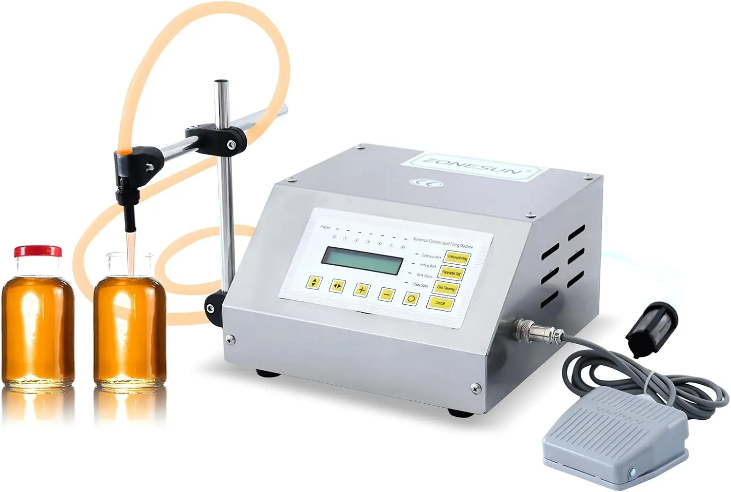 ZONEUSN Perfume Essential Oil Water Liquid Filling Machine Bottle Filler