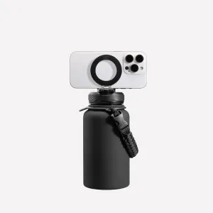 ZTAR Insulated Stainless Steel Water Bottle – Compatible with Magsafe usable as Tripod, Leak-Proof, Keeps Drinks cool or warm, For Travel, Gym, and Office, Ideal Gift for Women, Men & Kids, 22 oz