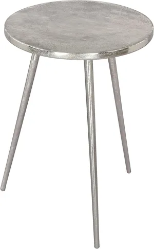 Zuo Politik Side Table Silver