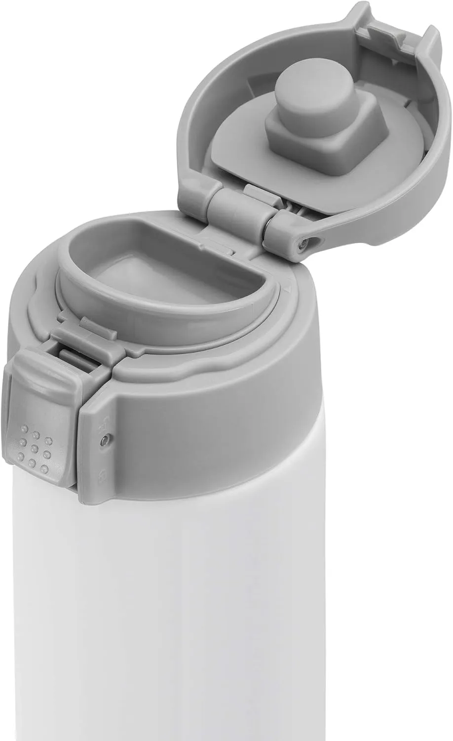 ZWILLING Thermo Travel Bottle, 15.2 oz, Silver-White